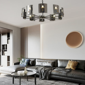 Glass Chandelier, model HPL-000176