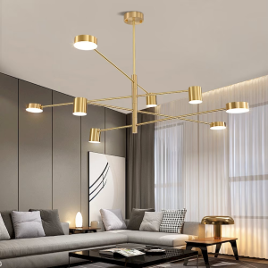 Acrylic Disc Chandelier, model HPL-000177