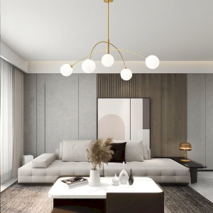 Glass Linear Pendant Light, model HPL-000261