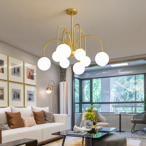 Glass Chandelier, model HPL-000274