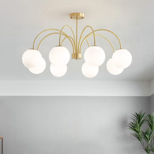Glass Chandelier, model HPL-000275
