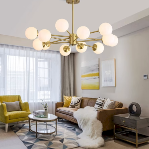 Glass Chandelier, model HPL-000280
