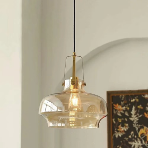 Glass Pendant Light, model HPL-000505