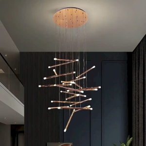 Aluminium Chandelier, model HPL-000843