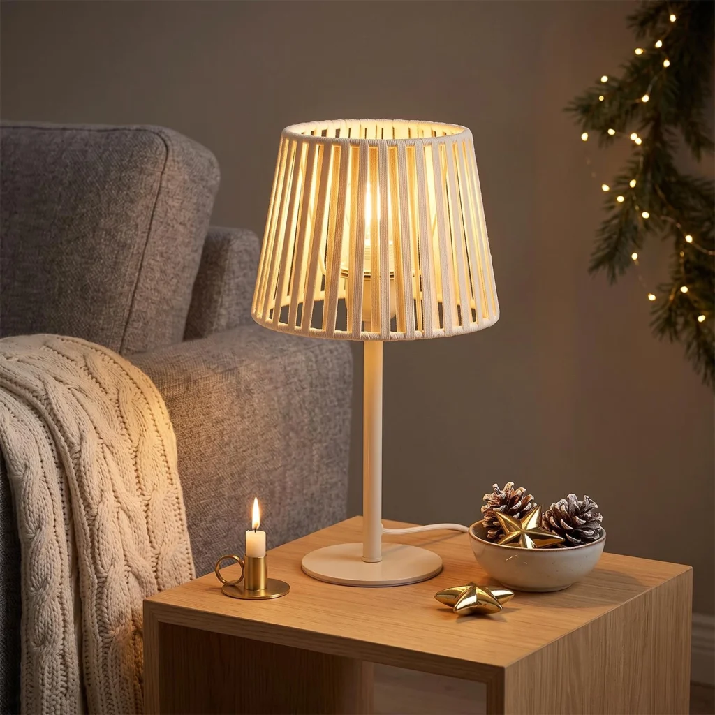 Fabric Table Lamp, model HPL-000864