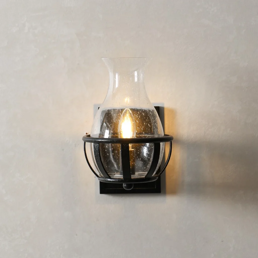 Glass Wall Sconce, model HPL-000874