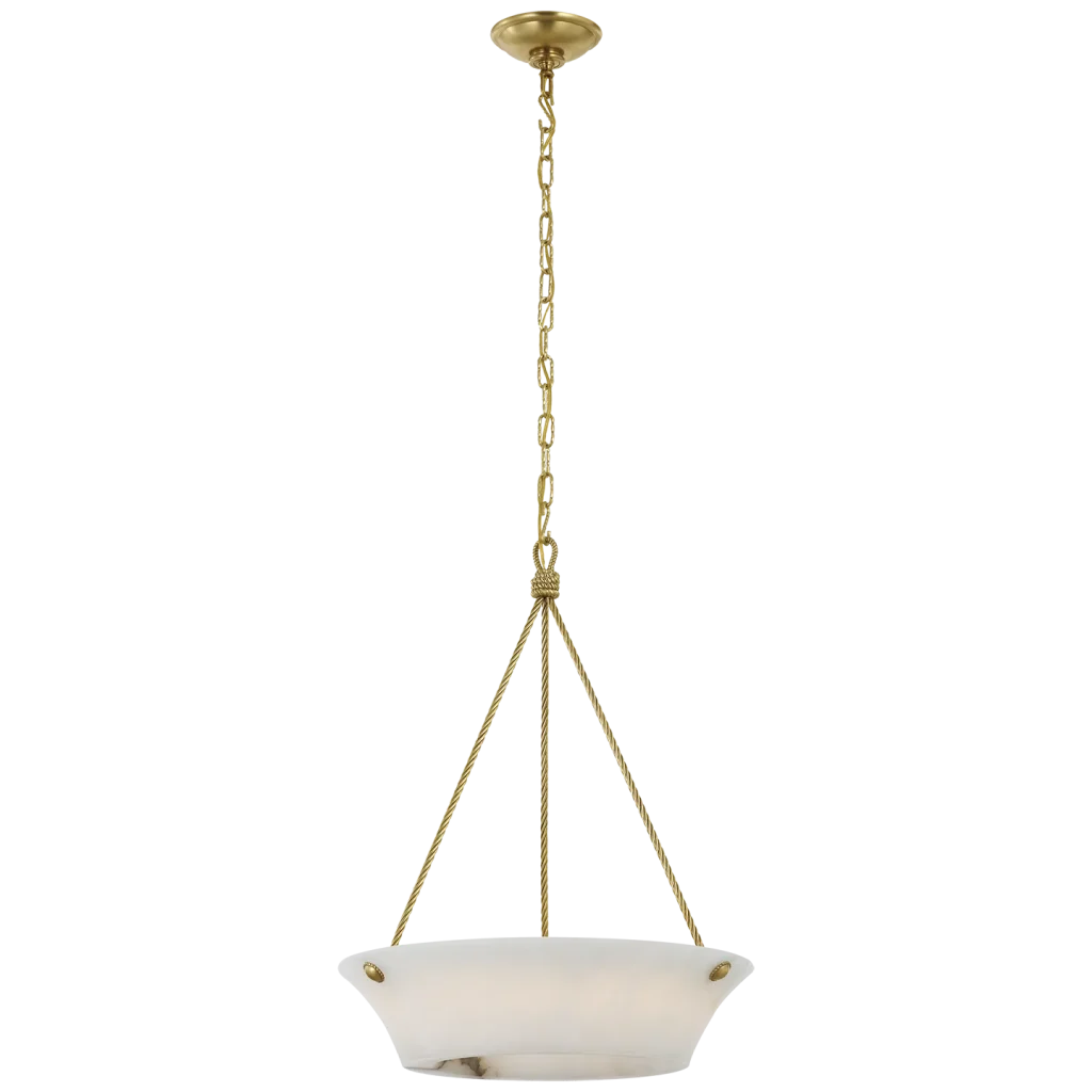 Alabaster Ring Chandelier, model HPL-000883