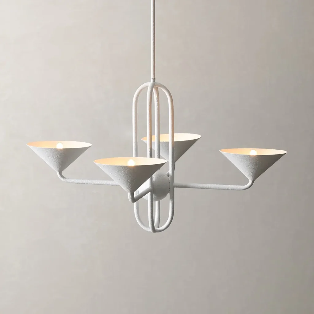 Plaster Chandelier, model HPL-000885