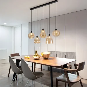 Glass Pendant Light, model HPL-000890