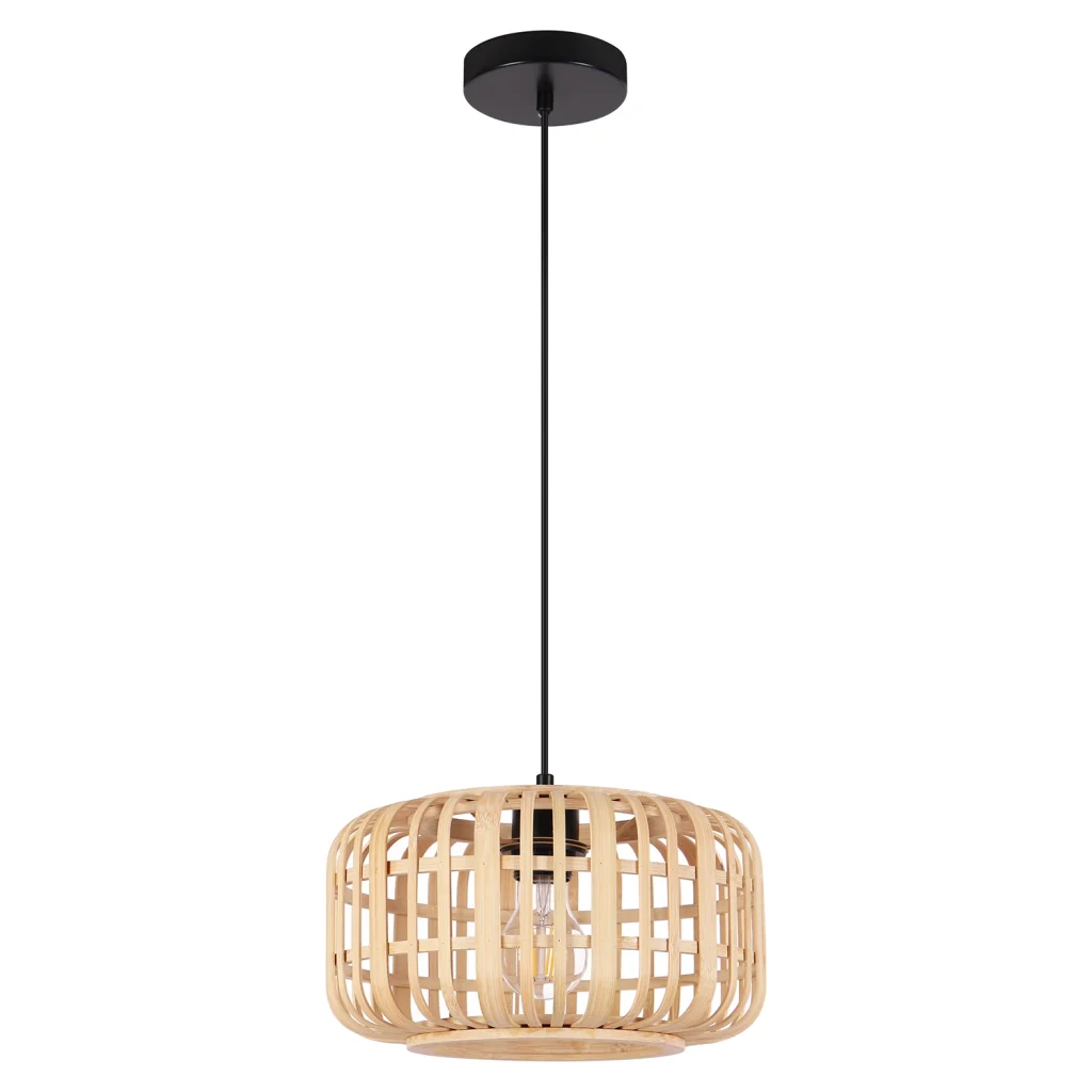 Bamboo Pendant Light, model HPL-000893