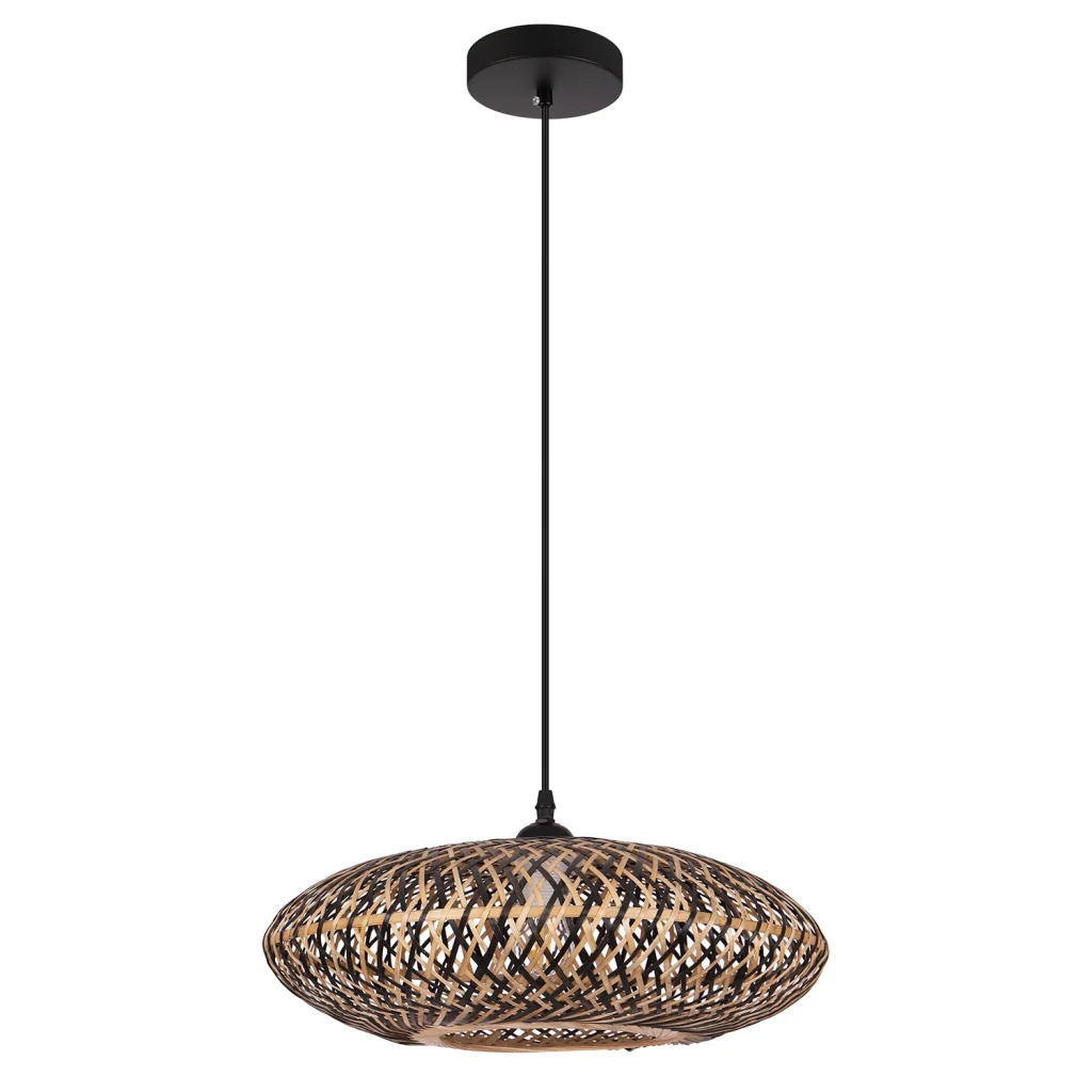 Bamboo Pendant Light, model HPL-000898