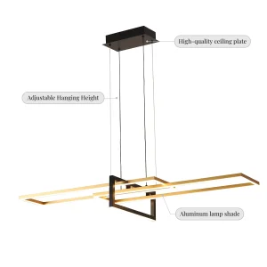 Silicone Linear Chandelier, model HPL-000900
