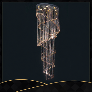 Crystal Ceiling Light, model HPL-000929
