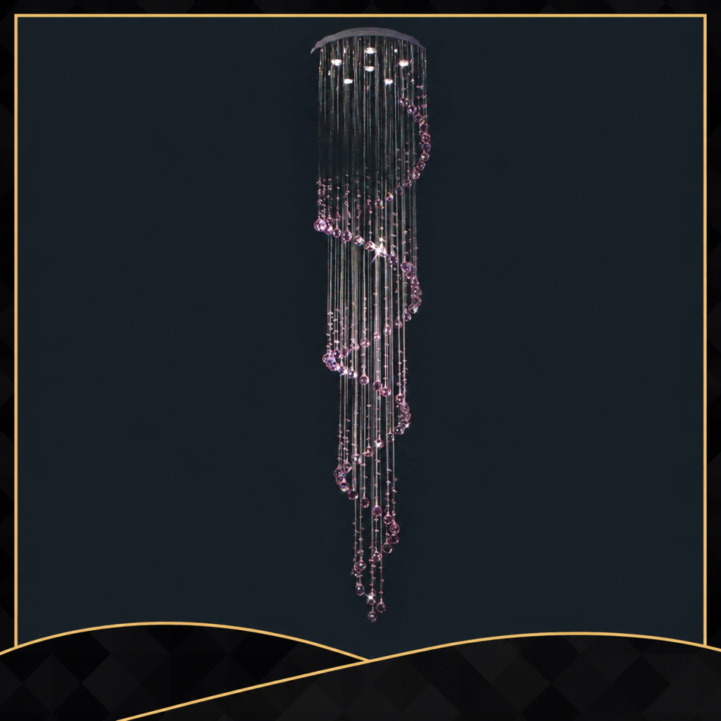 Crystal Ceiling Light, model HPL-000930