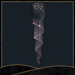 Crystal Ceiling Light, model HPL-000930