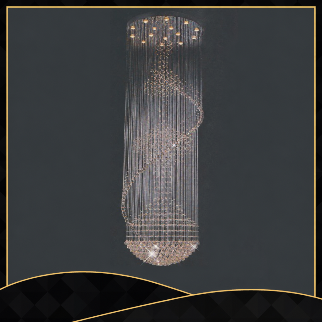 Crystal Ceiling Light, model HPL-000931