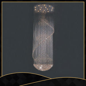 Crystal Ceiling Light, model HPL-000931